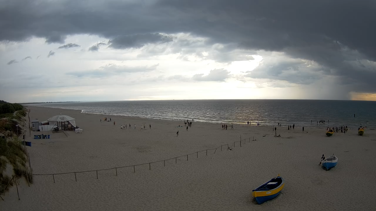 Jantar plaża live. Pogoda w Jantarze. Kamery nad Morzem Bałtyckim 