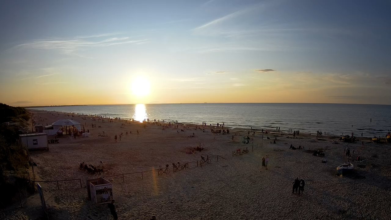 Jantar plaża live. Pogoda w Jantarze. Kamery nad Morzem Bałtyckim 