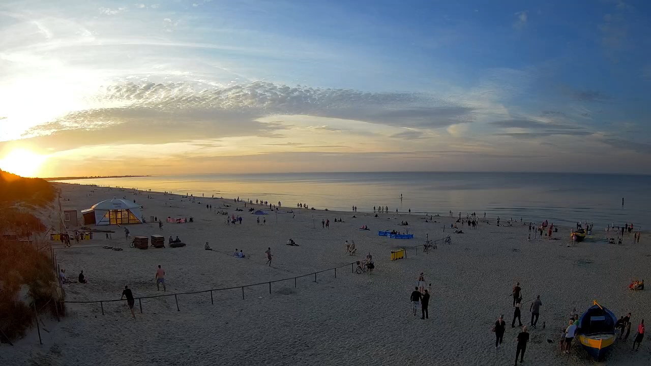 Jantar plaża live. Pogoda w Jantarze. Kamery nad Morzem Bałtyckim 