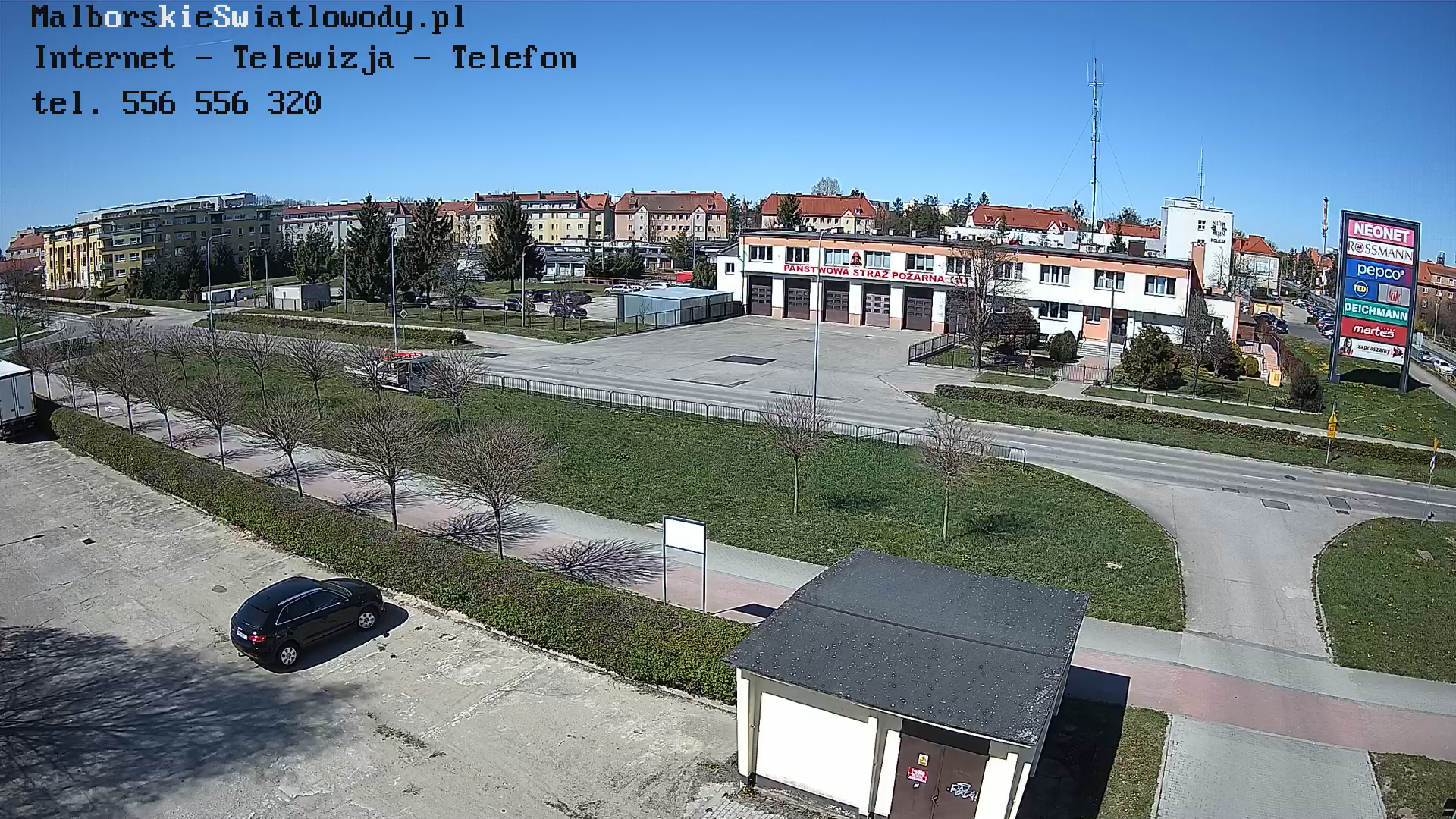 Józefa Wybickiego Malbork - Państwowa Straż Pożarna - Kamera Pogodowa…