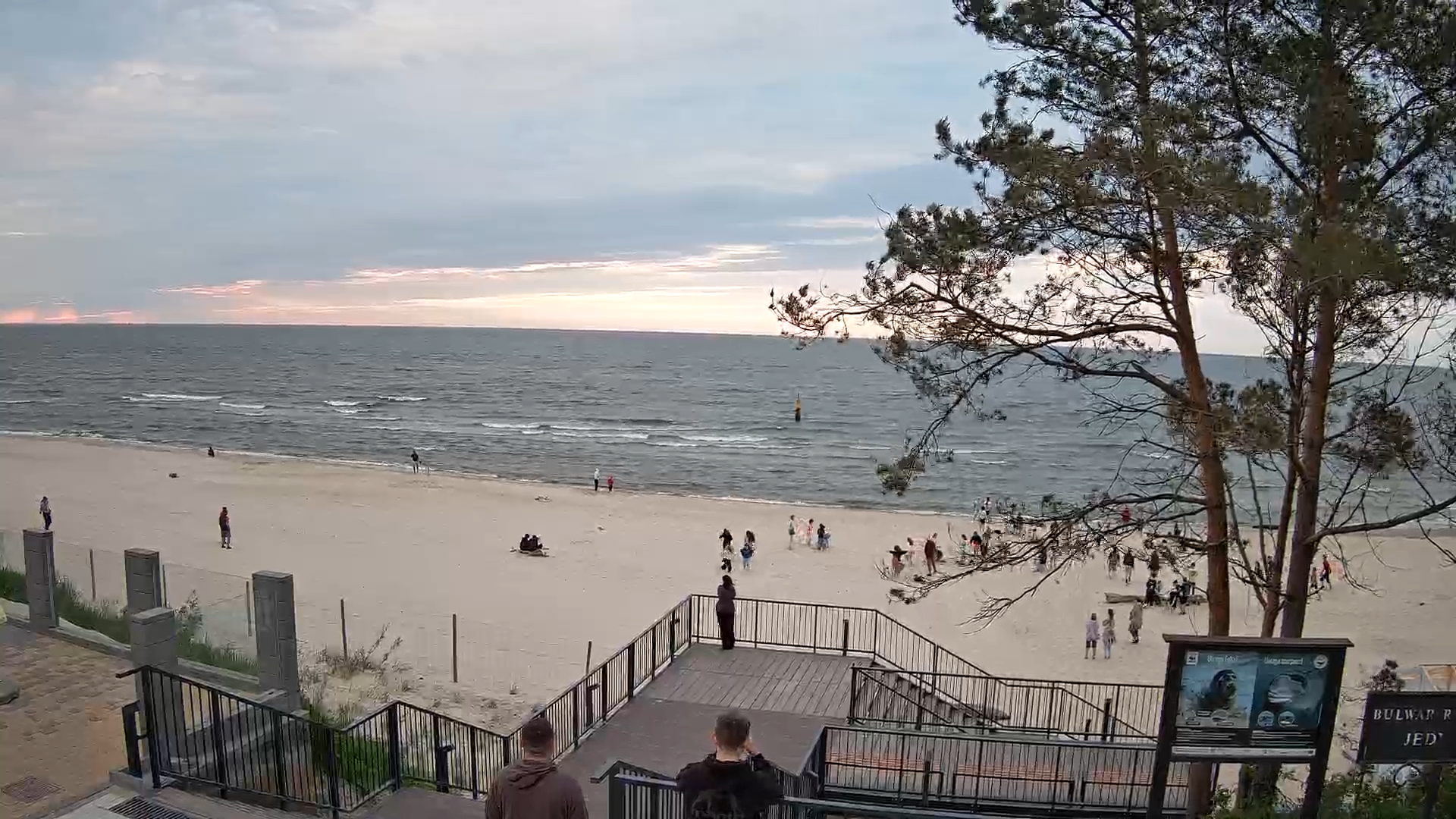 Stegna ? kamera na żywo z plaży (wejście 68) i aktualna pogoda