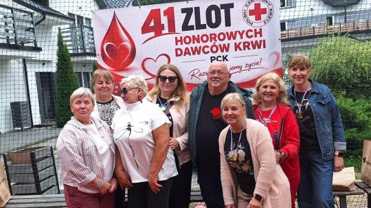 Krwiodawcy spotkali się w Kątach Rybackich. Za nami 41. Wojewódzki Zlot HDK PCK