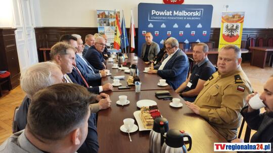 Powiat malborski ujednolica system alarmowania. Będą nowe syreny i kolejne lokalizacje - fotorelacja