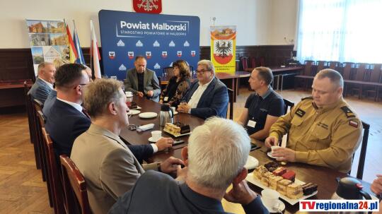 Powiat malborski ujednolica system alarmowania. Będą nowe syreny i kolejne lokalizacje - fotorelacja