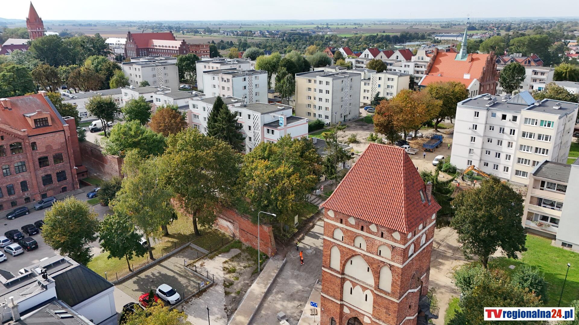 Przebudowa Starego Miasta w Malborku. Zobacz postęp prac z drona - październik 2026 - Galeria zdjęć