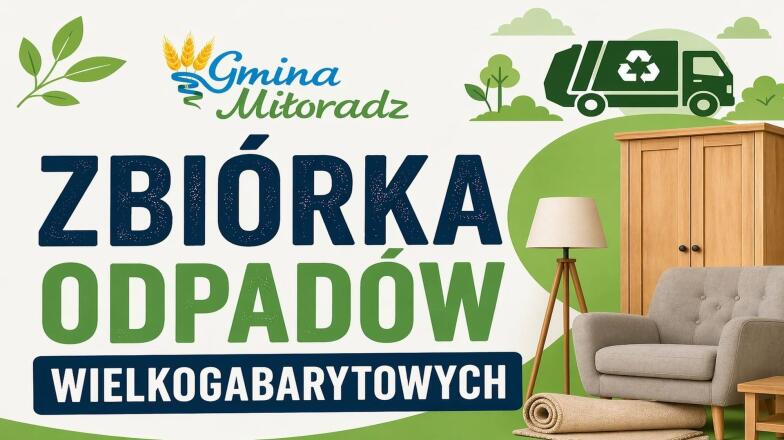 Wielkogabaryty, elektroodpady i tekstylia. W Gminie Miłoradz odbędzie się jesienna zbiórka odpadów