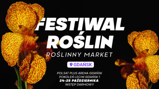 Jesienna edycja Festiwalu Roślin w Gdańsku! Monstera Variegata, Alocasia Frydek Variegata i setki innych roślin! Wstęp bezpłatny
