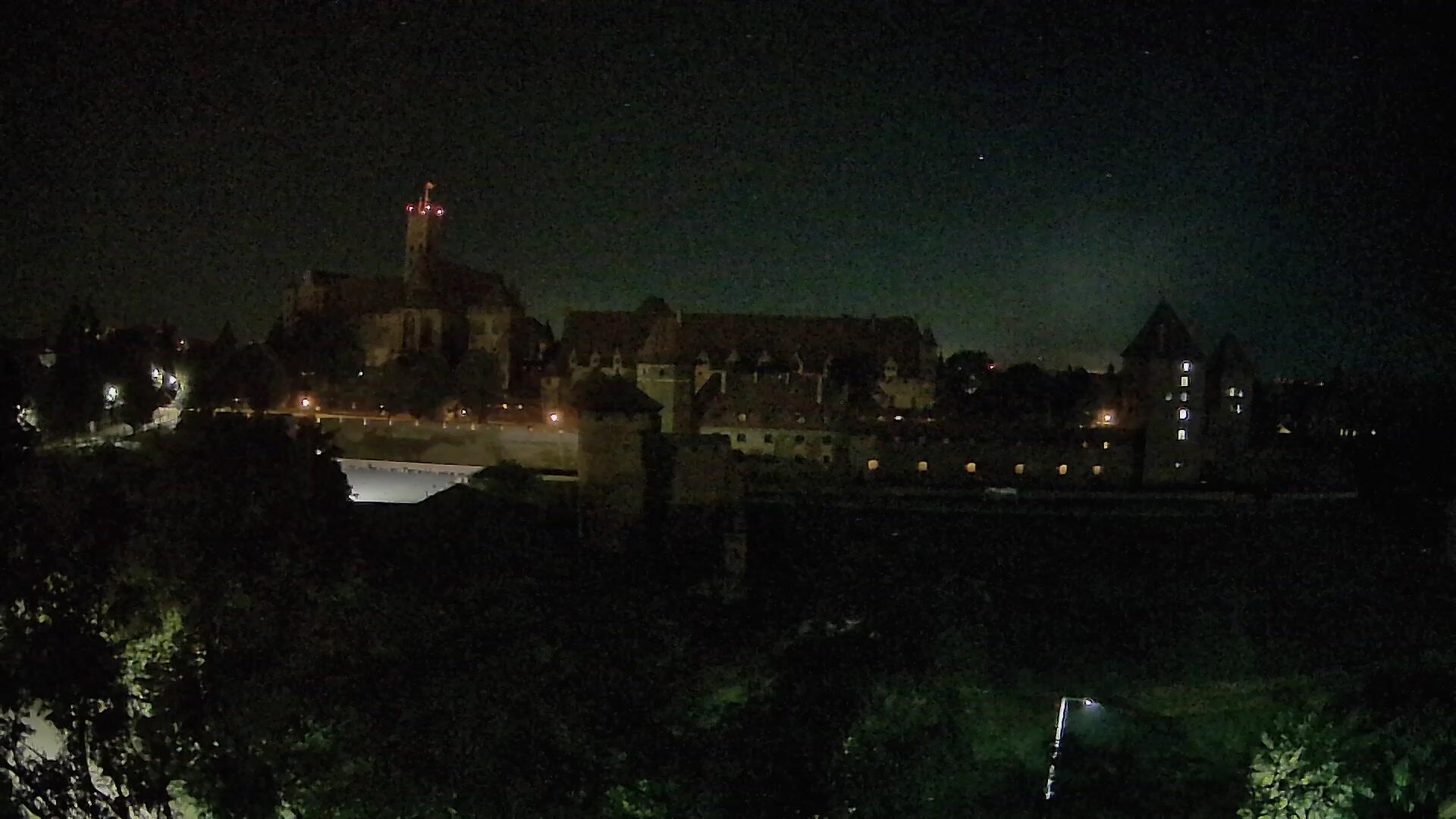Podgląd: Zamek w Malborku na żywo. Malborska Madonna. 