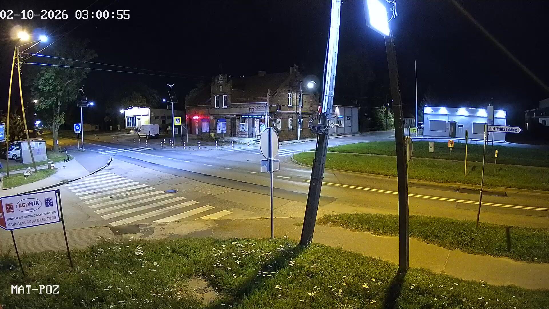 Podgląd: Kamera Malbork na żywo – Aleja Wojska Polskiego, Nogatowa, Koszykowa | DK22